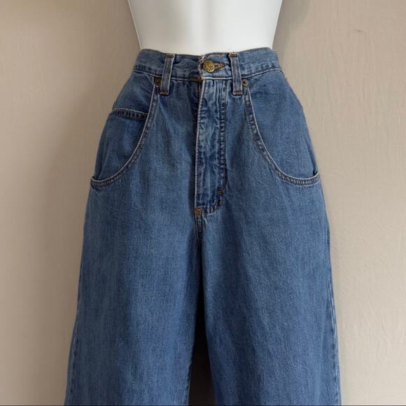 MUDD JEANS Y2K Vintage High Rise Wide Leg Jeans Size 7 - Picture 2 of 7